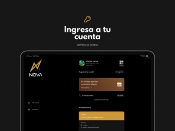 Nova Fitness Center iPad screenshot