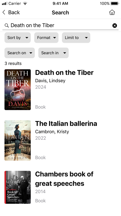 Moreton Bay Region Libraries Screenshot