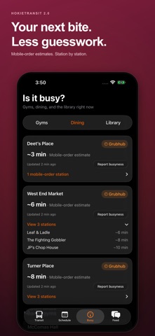 HokieTransit Screenshot 3 of 8