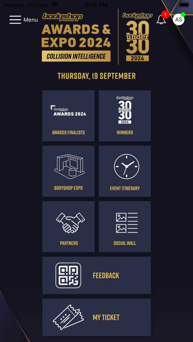 Bodyshop Awards 2024 Screenshot