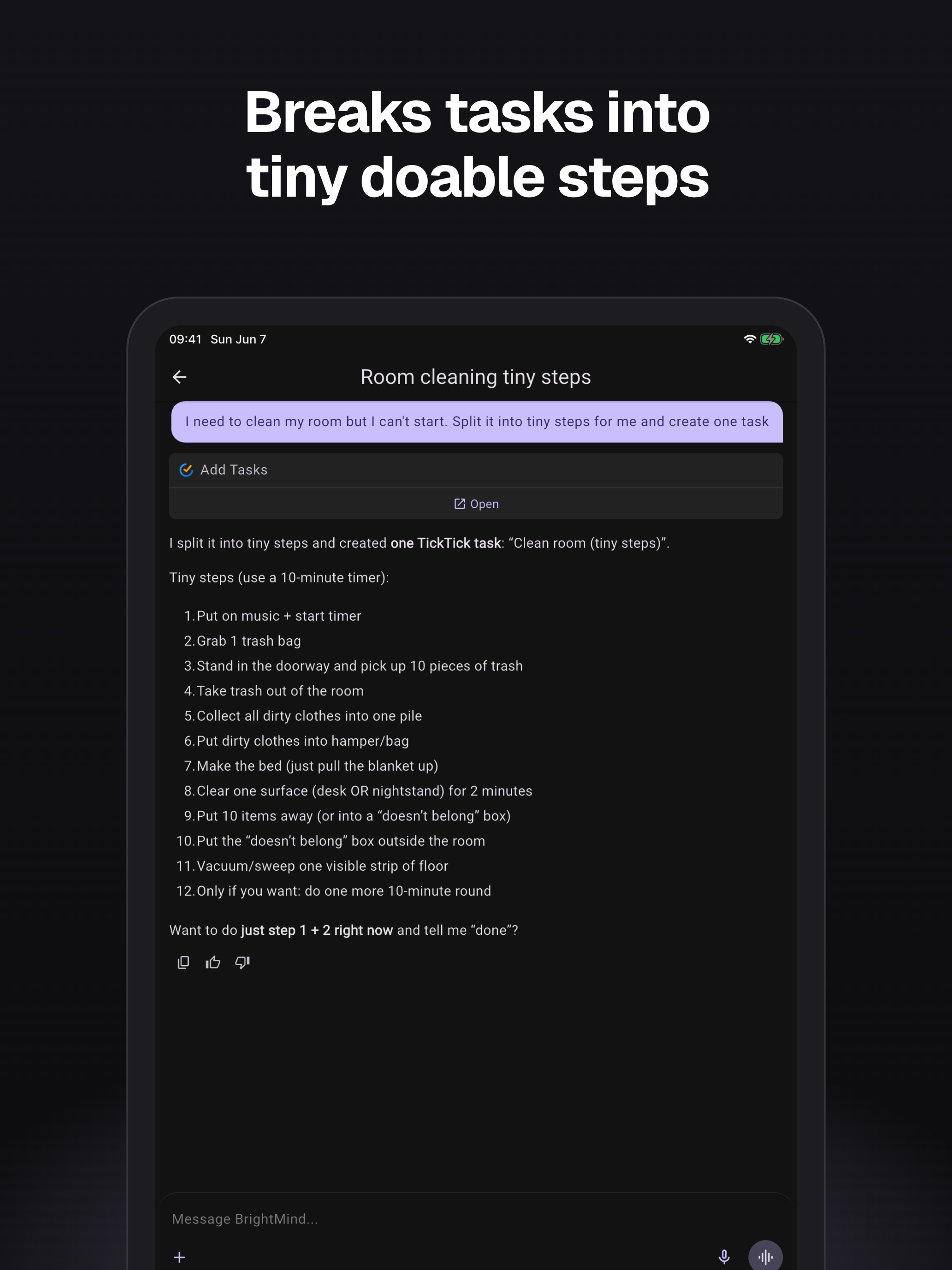 ADHD AI Companion: BrightMind screenshot 12