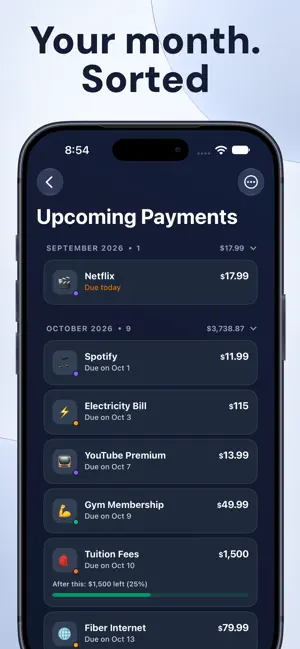 Subscription Tracker- PayTrack screenshot 3