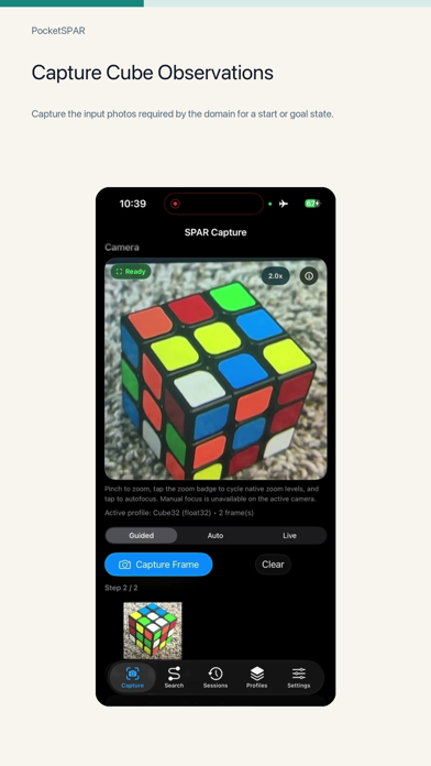 PocketSPAR Screenshot 1 of 7