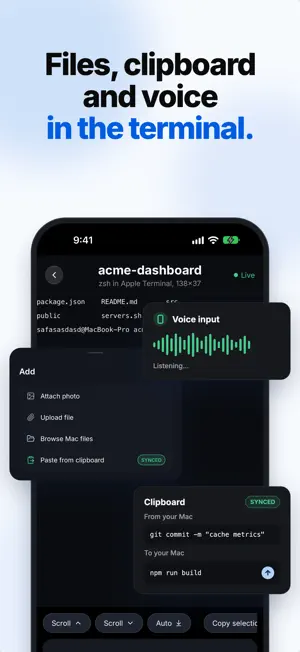 TermBridge Remote Terminal Pro screenshot 4