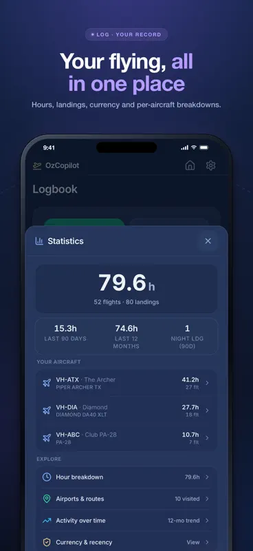 OzCopilot: Flight Companion screenshot 8 of 10