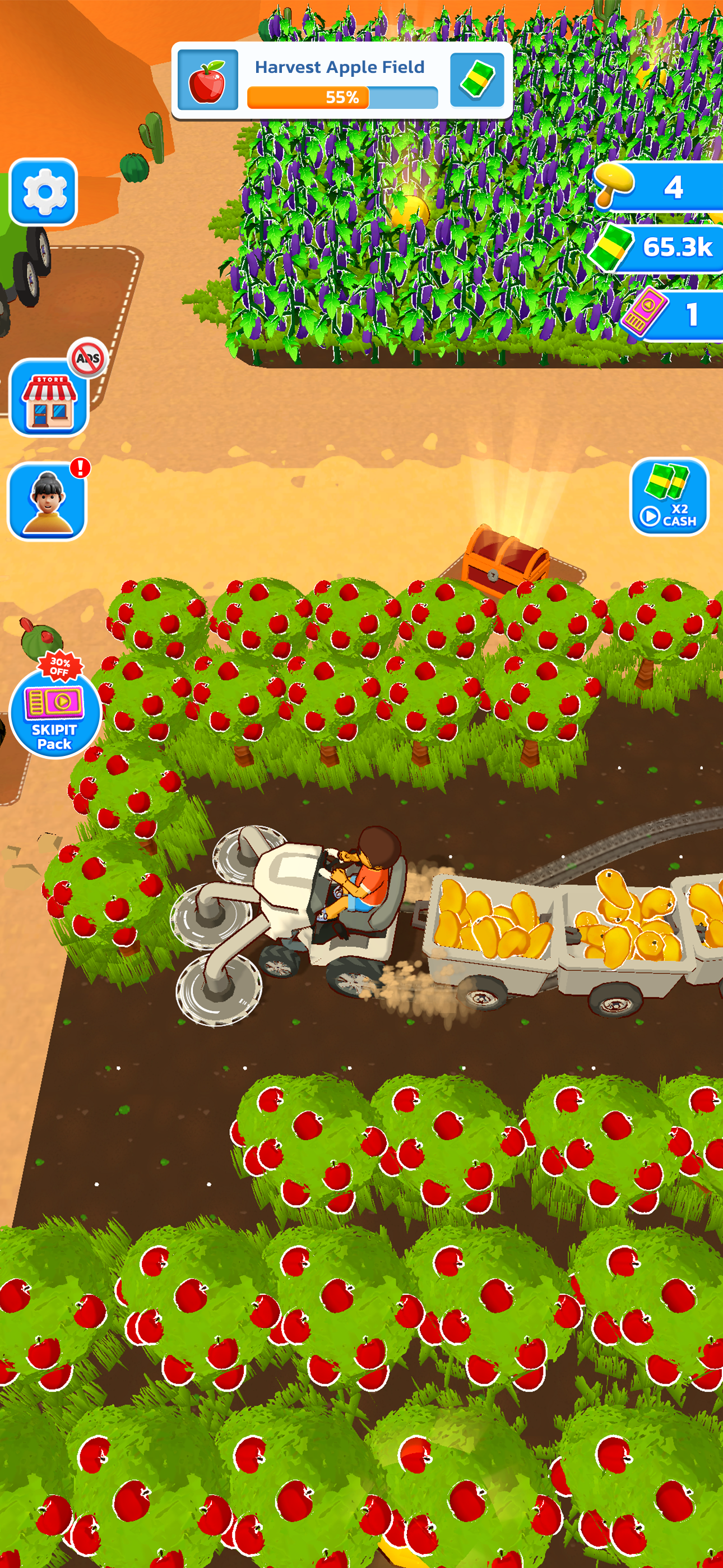 Juice Factory Idle Farm Land screenshot 4