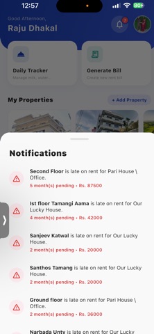 Ghar Bhada iPhone screenshot