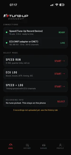 Tune-Up Connect screenshot 1