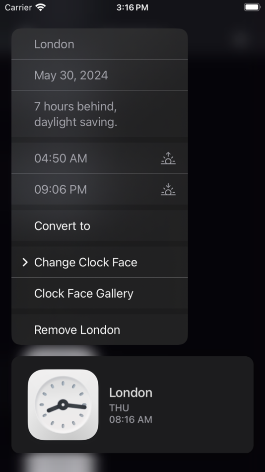 #3. Clock mini (macOS) 게시자: Kai Luo
