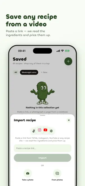 Quickle: Meal Plan & Shop screenshot 4