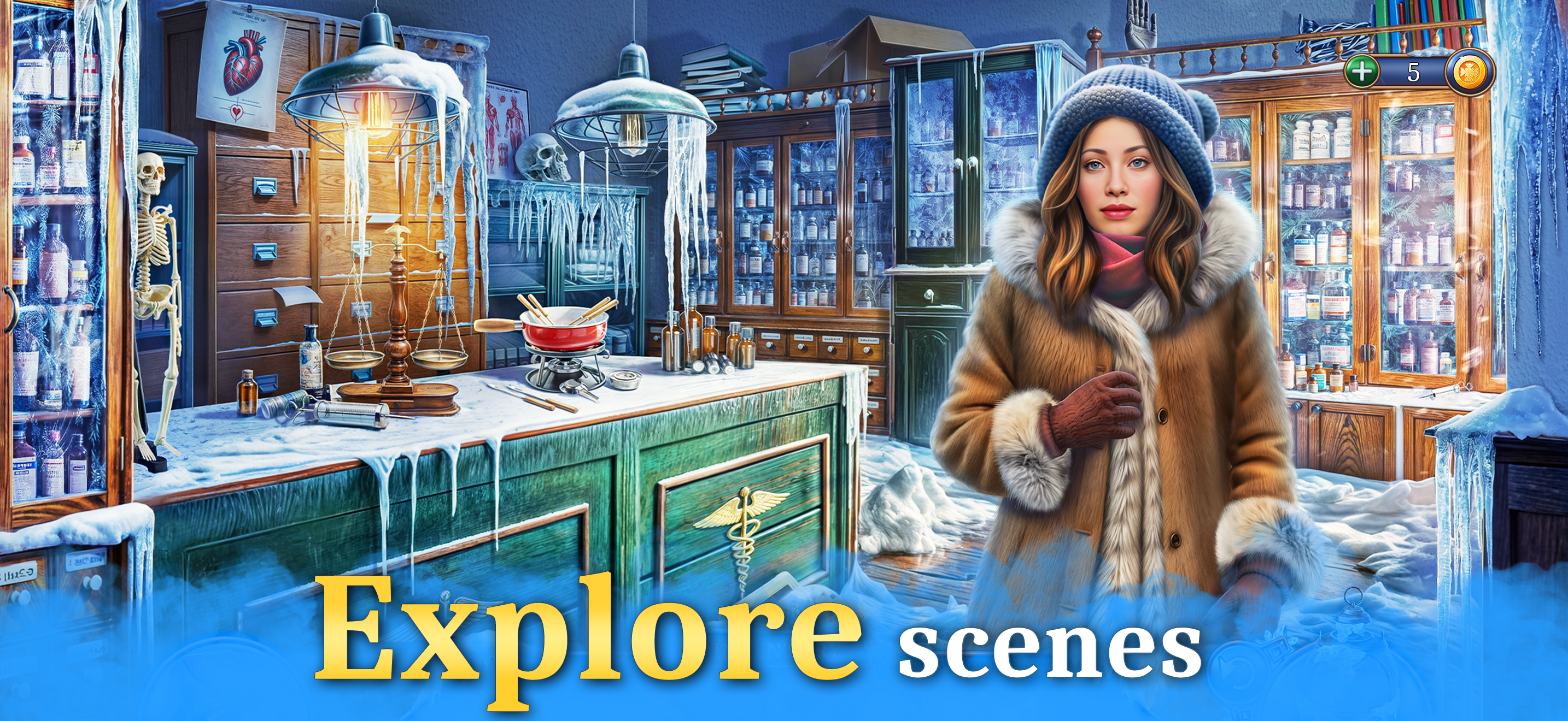 Icebound Secrets: Detective