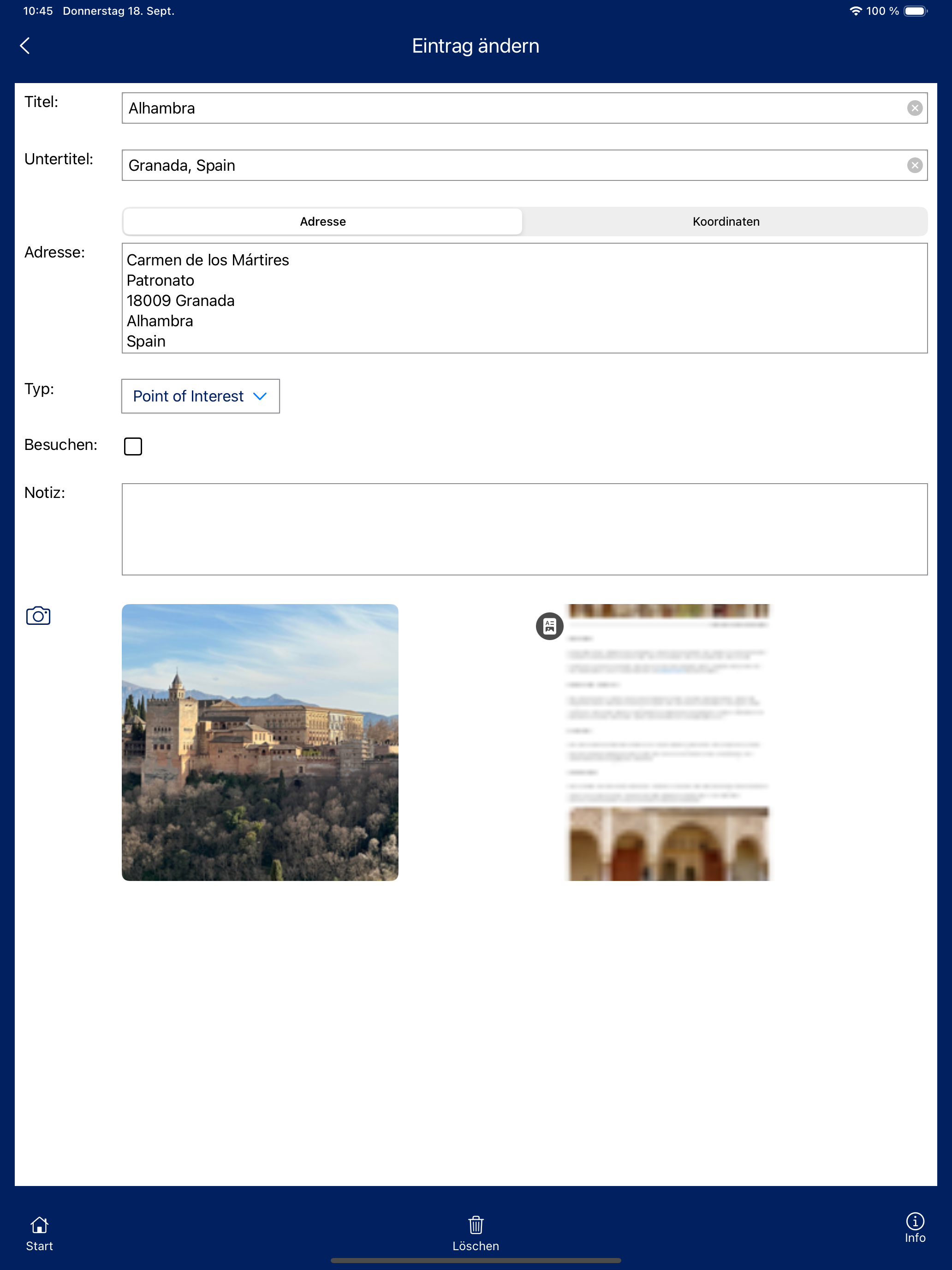 myJournalApp screenshot 8