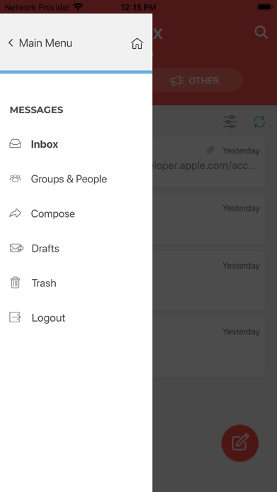 MCET Connect Screenshot
