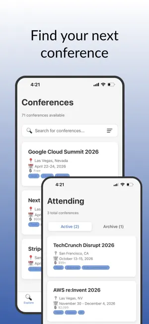 ConferenceBuddy App screenshot 2