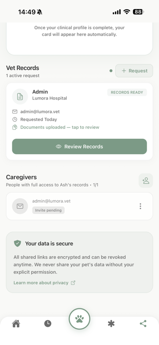 PawChart: Pet Care Tracker Screenshot 6 of 7