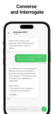 Narrate: Voice Thinking screenshot