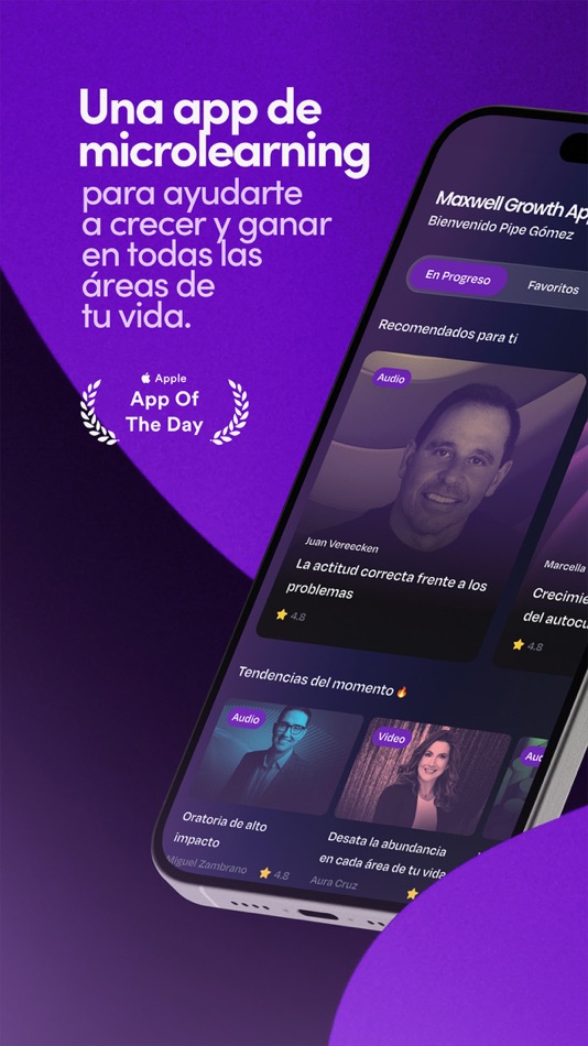 #1. Maxwell Growth App (iOS) Által: JOHN MAXWELL TEAM, INC.