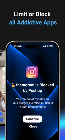 PushUp Time - App Blocker Screenshot 3 of 4