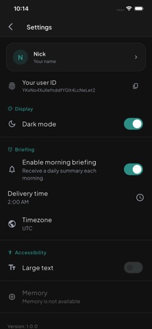 App screenshot