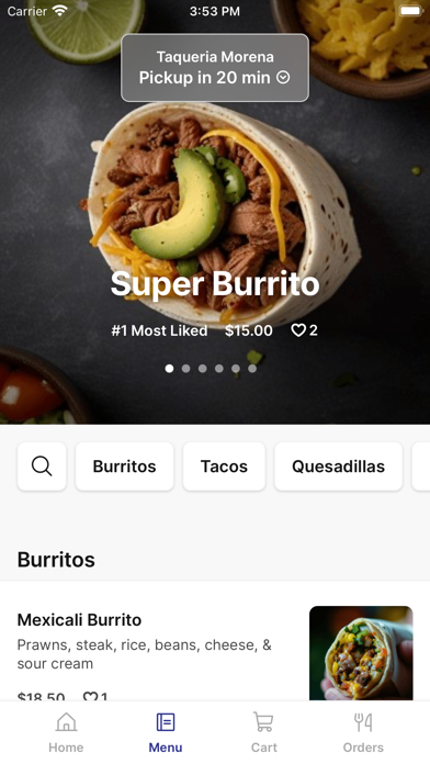 App screenshot