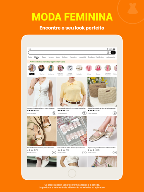 Temu: Compre como bilionário App Store preview screenshot 8