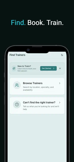 BookTrainr screenshot 2