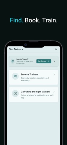BookTrainr screenshot