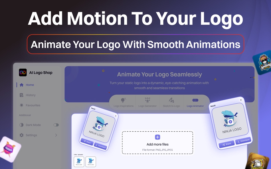 #5. AI Logo Maker : Custom Design (macOS) بواسطة: Usman Ali