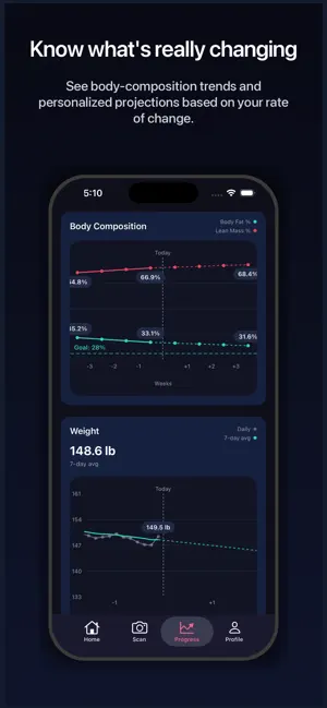 Caliper: Body Composition screenshot 3