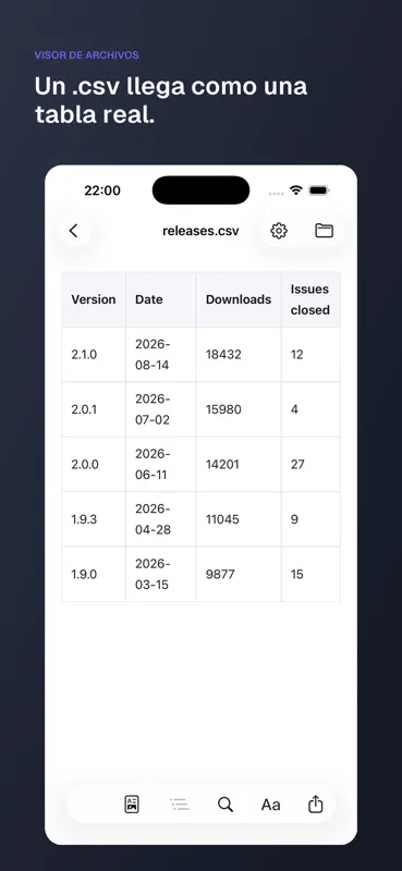 .md viewer & editor: NanoFile screenshot 5 of 10