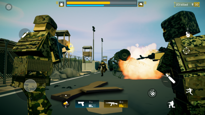 Pixel Warfare Online Shooter Screenshot