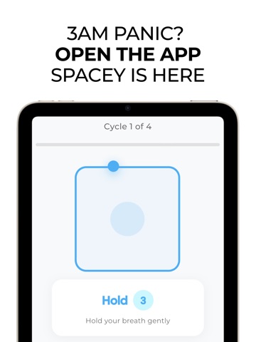 SpaceWithYou: AI Therapy Chat iPad screenshot