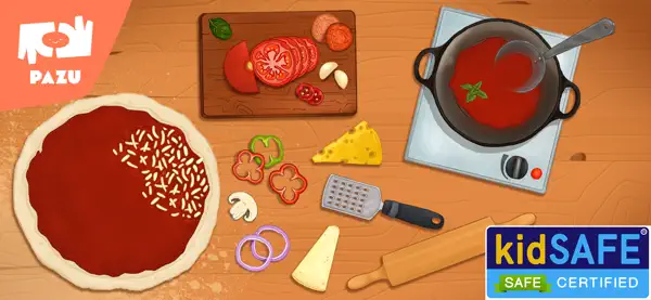 Pizza maker cooking games