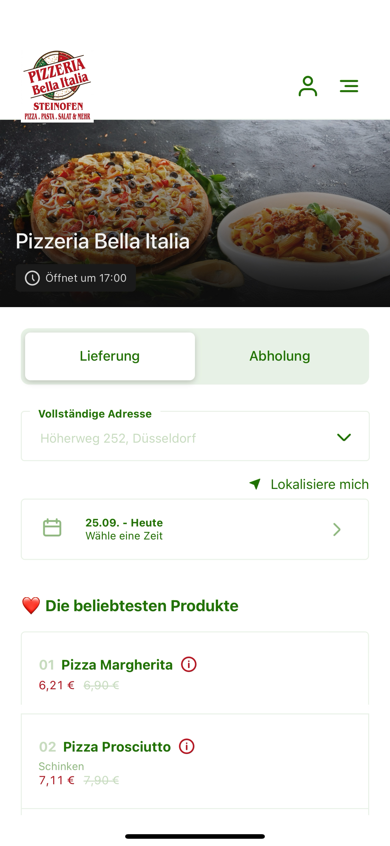 Bella Italia Steinofen