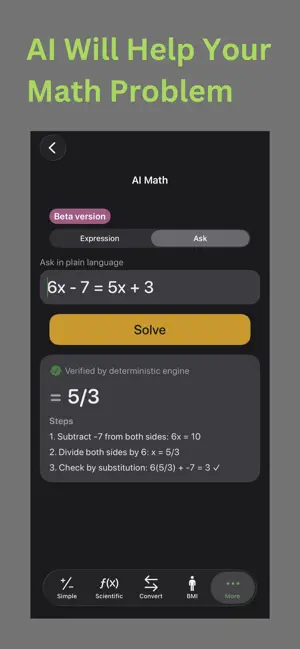 Kalkudam - AI Math Calculator screenshot 2