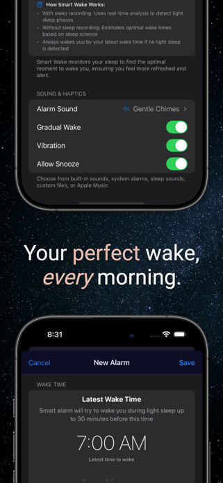 SleepTide: Tracker & Sounds Screenshot 5 of 6
