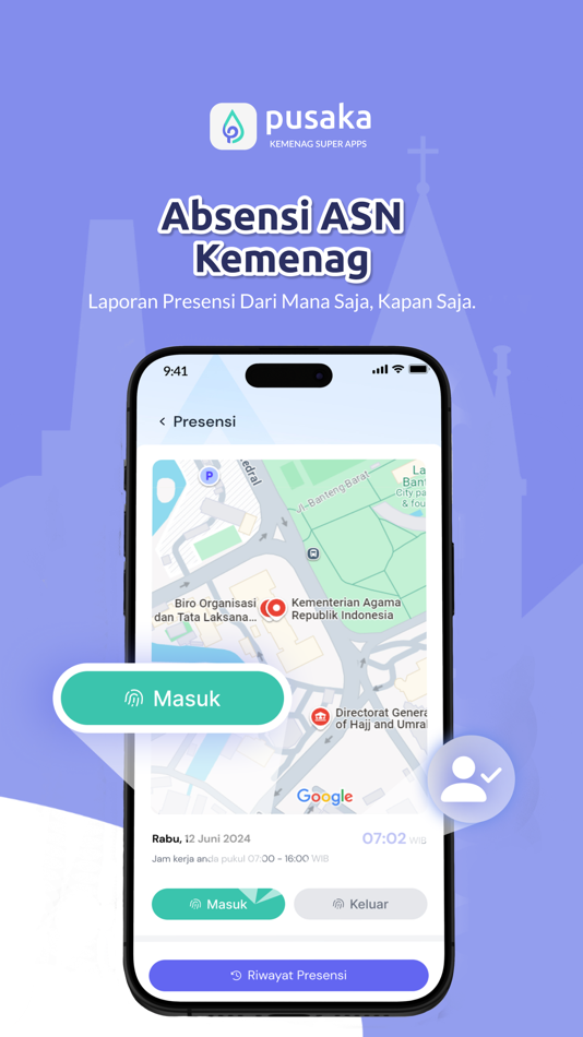 #4. Pusaka Apps (iOS) Podle: Kementerian Agama RI