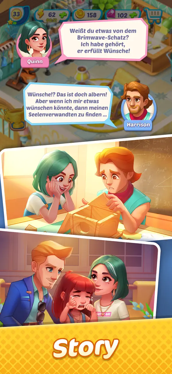 Gossip Harbor: Merge & Story iPhone Spiel Screenshot 2 – Spiele
