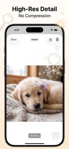 Momenty screenshot