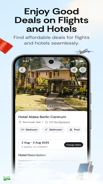 Travelconet: Flights & Hotels screenshot