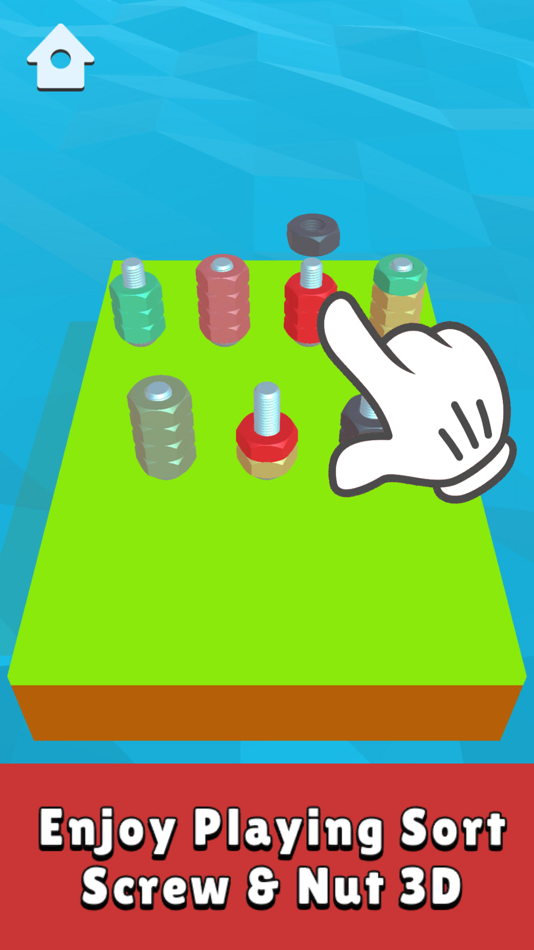 Nuts and Bolts Sort 3D Puzzle - 1.0 - (iOS)