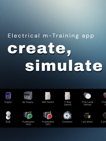 ElectroSim: Circuit Simulator iPad screenshot