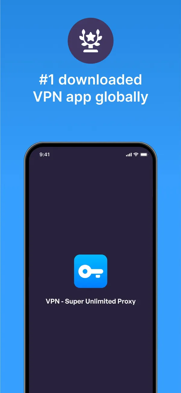 #5. VPN - Super Unlimited Proxy (iOS) 由: Mobile Jump Pte Ltd