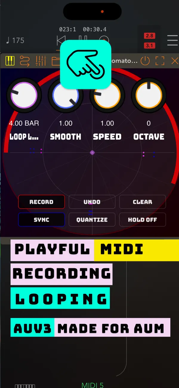 #2. Lowfi Dojo Automaton AUv3 (iOS) By: Juan Maguid