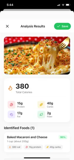 CalorieCam Pro iPhone Ekran Görüntüsü 2