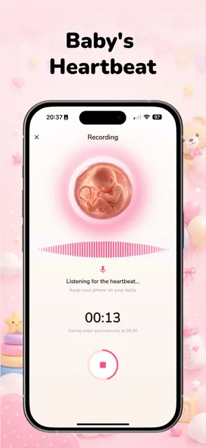 Baby Heartbeat Monitor: Thumpi screenshot 3