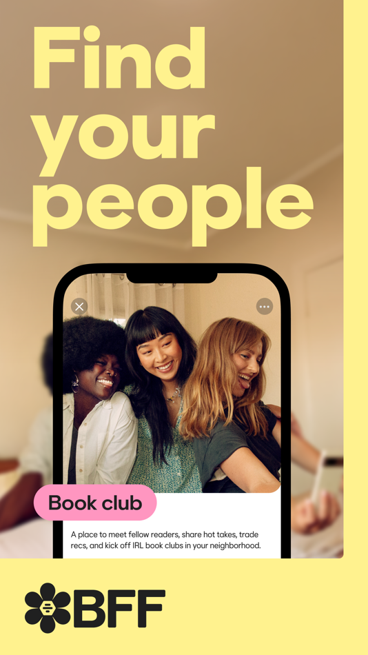 #1. BFF: Make Friends. By Bumble. (iOS) Podle: Geneva Technologies, Inc.