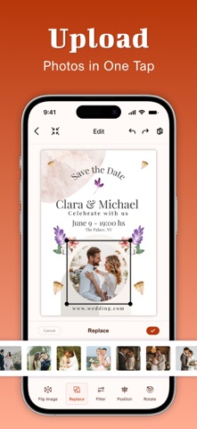 Invitation Maker-RSVP,Greeting iPhone screenshot