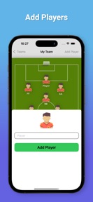 Line Up Your Team screenshot