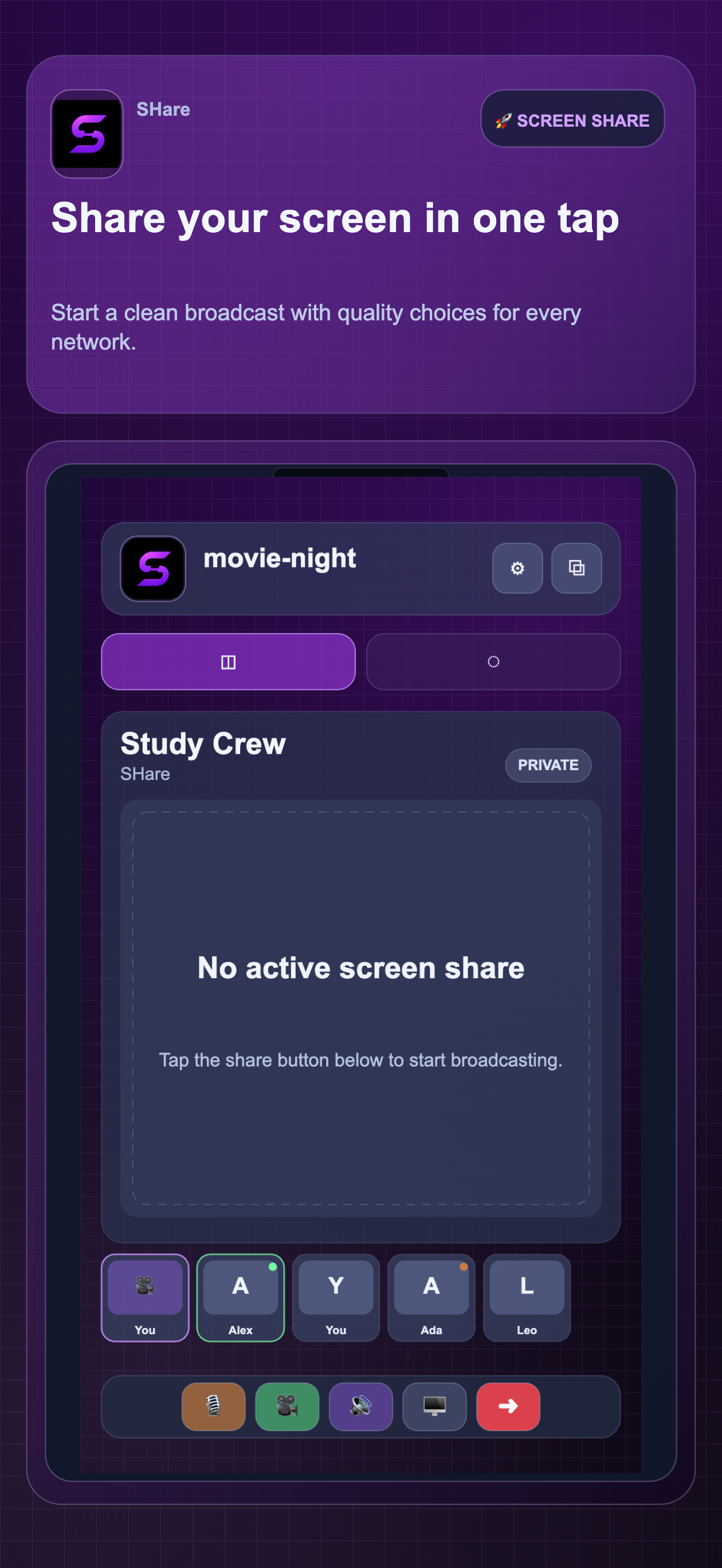 SHare: Watch Together screenshot 2